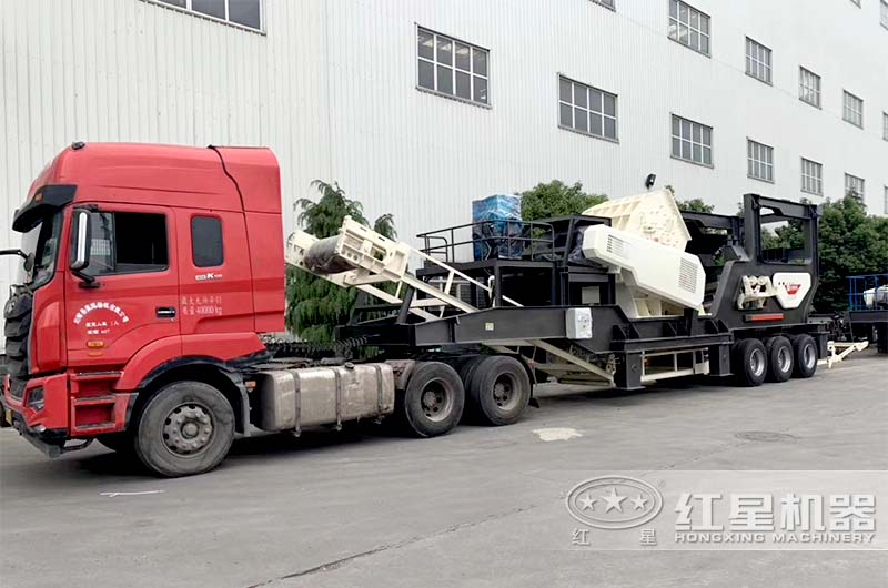 移動式重錘破碎機發貨 移動式重錘破碎機發貨