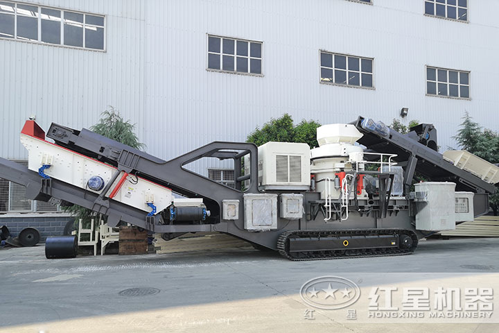 圓錐式移動破碎站