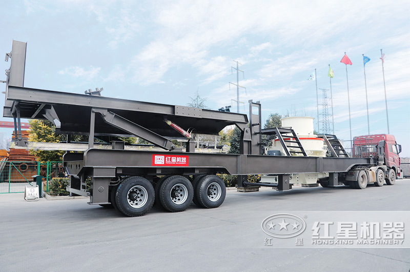 輪胎移動制砂機